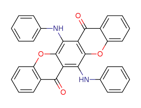 6,13-dianilino-chromeno[2,3-<i>b</i>]xanthene-7,14-dione