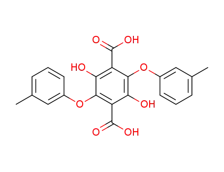 2,5-dihydroxy-3,6-bis-<i>m</i>-tolyloxy-terephthalic acid