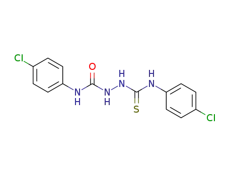 Molecular Structure of 100871-60-1 (4-(4-chloro-phenyl)-1-(4-chloro-phenylcarbamoyl)-thiosemicarbazide)