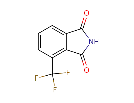 Molecular Structure of 64219-30-3 (1H-Isoindole-1,3(2H)-dione, 4-(trifluoromethyl)-)