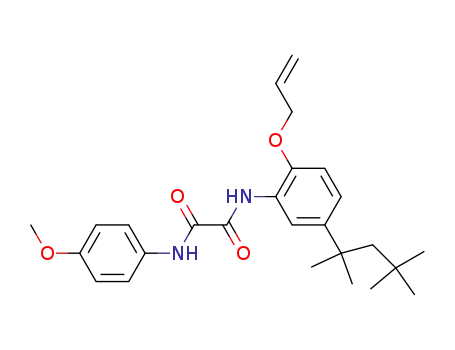 N-[2-Allyloxy-5-(1,1,3,3-tetramethyl-butyl)-phenyl]-N'-(4-methoxy-phenyl)-oxalamide