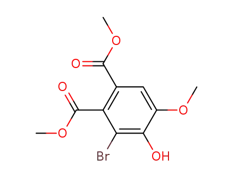 3-bromo-4-hydroxy-5-methoxy-phthalic acid dimethyl ester