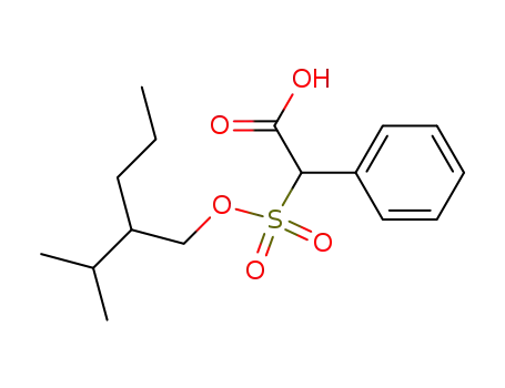 (2-Isopropyl-pentyloxysulfonyl)-phenyl-acetic acid