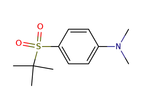 Dimethyl-[4-(2-methyl-propane-2-sulfonyl)-phenyl]-amine
