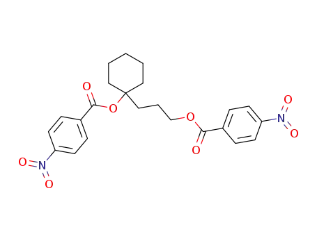 1-(4-nitro-benzoyloxy)-1-[3-(4-nitro-benzoyloxy)-propyl]-cyclohexane