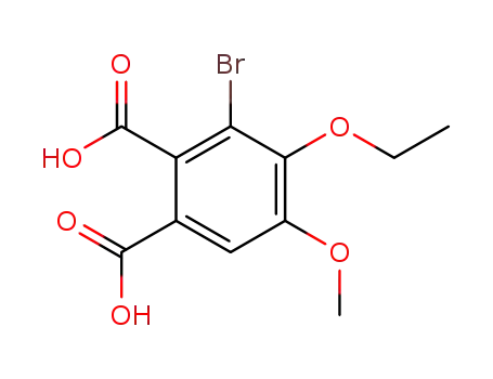 4-ethoxy-3-bromo-5-methoxy-phthalic acid
