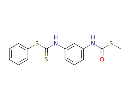 (3-Phenylsulfanylthiocarbonylamino-phenyl)-thiocarbamic acid S-methyl ester