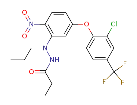 Propionic acid N'-[5-(2-chloro-4-trifluoromethyl-phenoxy)-2-nitro-phenyl]-N'-propyl-hydrazide