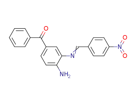 3-(p-Nitrophenylmethylenimino)-4-aminobenzophenon