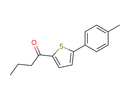 1-(5-<i>p</i>-tolyl-[2]thienyl)-butan-1-one