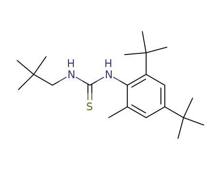 N-(2-Methyl-4,6-di-tert.-butylphenyl)-N'-neopentylthioharnstoff