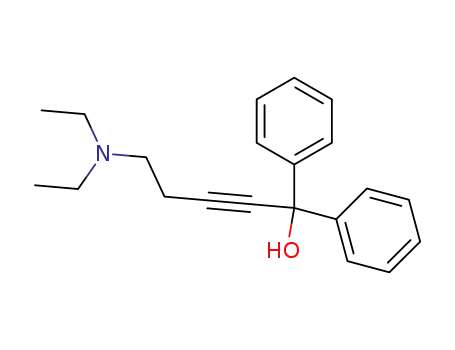 1,1-Diphenyl-5-diethylamino-pentin-<sup>(2)</sup>-ol-<sup>(1)</sup>