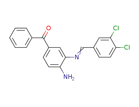 3-(3,4-Dichlorphenylmethylenimino)-4-aminobenzophenon