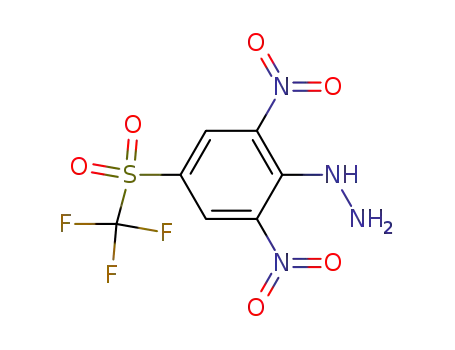 2,6-Dinitro-4-trifluormethylsulfonyl-phenylhydrazin