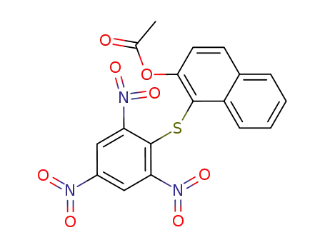 2-acetoxy-1-picrylmercapto-naphthalene