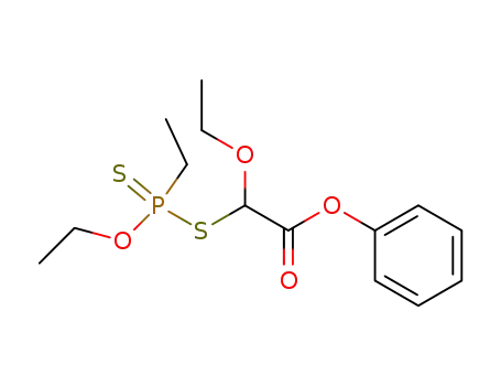 Ethoxy-(ethoxy-ethyl-phosphinothioylsulfanyl)-acetic acid phenyl ester
