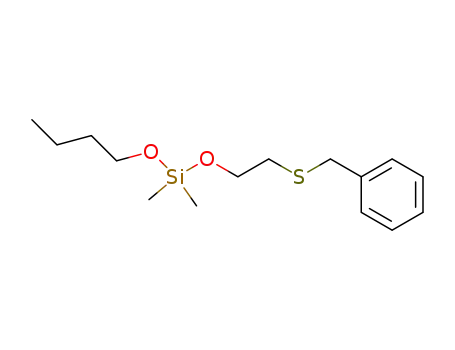 (2-Benzylsulfanyl-ethoxy)-butoxy-dimethyl-silane