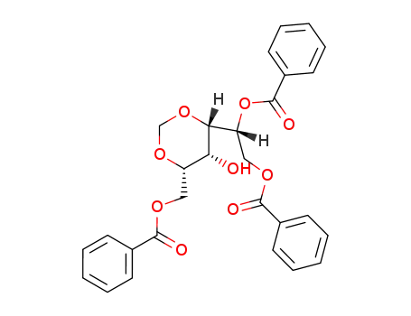 <i>O</i><sup>1</sup>,<i>O</i><sup>5</sup>,<i>O</i><sup>6</sup>-tribenzoyl-<i>O</i><sup>2</sup>,<i>O</i><sup>4</sup>-methanediyl-D-glucitol