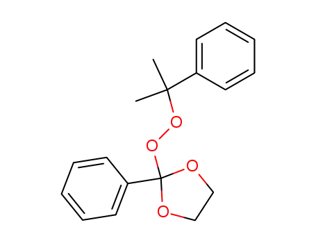 (1-methyl-1-phenyl-ethyl)-(2-phenyl-[1,3]dioxolan-2-yl)-peroxide