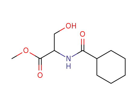 2-(Cyclohexanecarbonyl-amino)-3-hydroxy-propionic acid methyl ester
