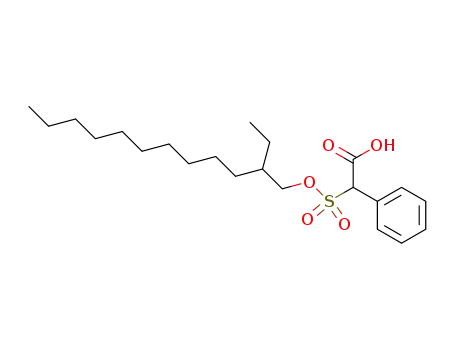 (2-Ethyl-dodecyloxysulfonyl)-phenyl-acetic acid