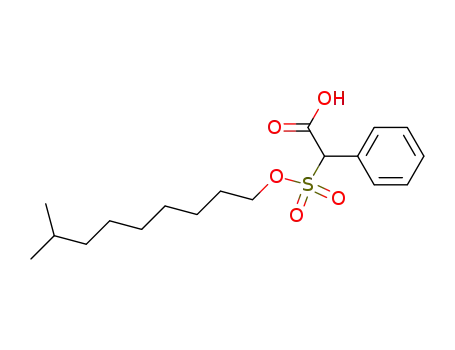 (8-Methyl-nonyloxysulfonyl)-phenyl-acetic acid