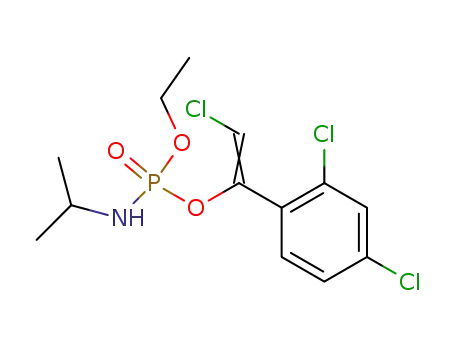 Isopropyl-phosphoramidic acid (E)-2-chloro-1-(2,4-dichloro-phenyl)-vinyl ester ethyl ester