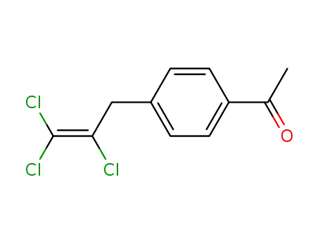 1,1,2-Trichlor-3-(4-acetyl-phenyl)-propen