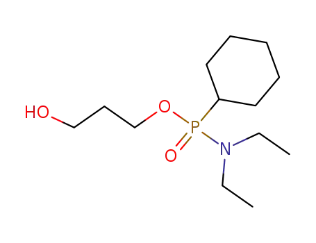 Cyclohexylphosphinsaeure-<3-hydroxy-propylester>-diaethylamid