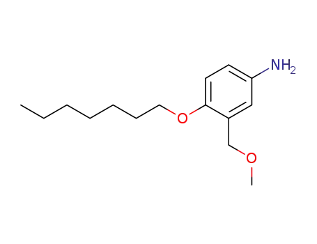 1-<4-Amino-2-methoxymethyl-phenoxy>-heptan