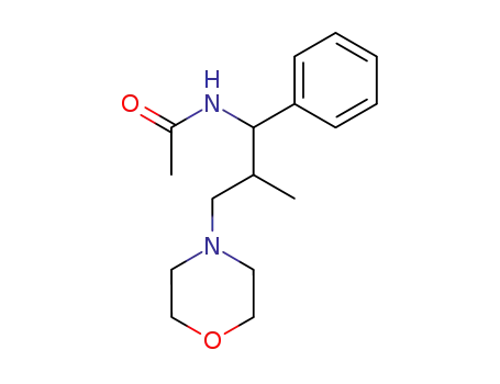 <i>N</i>-(2-methyl-3-morpholin-4-yl-1-phenyl-propyl)-acetamide