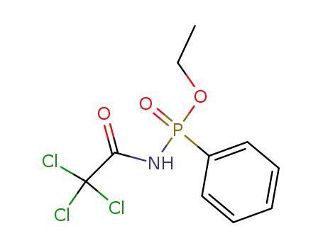Trichloressigsaeure-<(aethoxy-oxo-phenyl-phosphoranyl)-amid>
