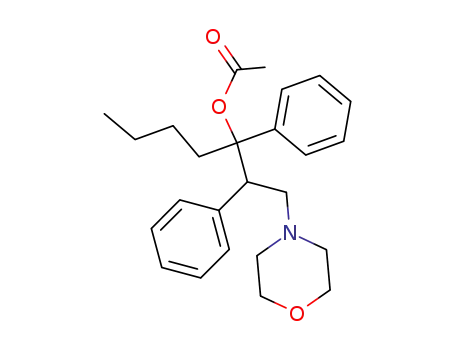 3-acetoxy-1-morpholin-4-yl-2,3-diphenyl-heptane