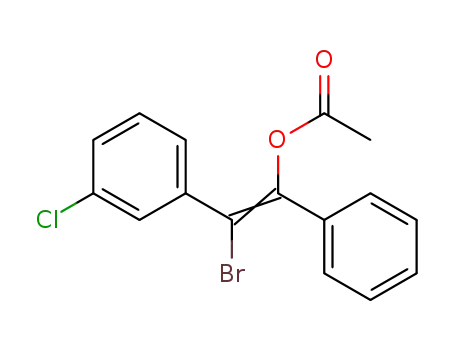 α'-Acetoxy-α-brom-3-chlor-stilben