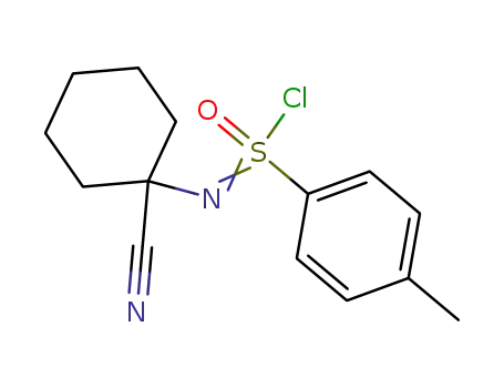N-<1-Cyan-cyclohexyl>-p-toluolsulfonsaeure-chlorid-imid