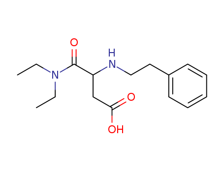 Butanoic acid,4-(diethylamino)-4-oxo-3-[(2-phenylethyl)amino]-