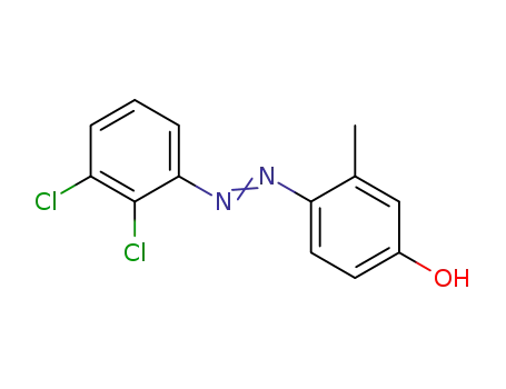 2,3-Dichlor-4'-hydroxy-2'-methyl-azobenzol