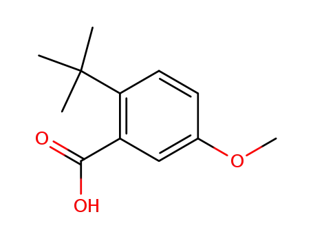 5-Methoxy-2-tert.-butyl-benzoesaeure