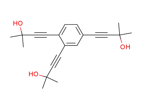 4-[2,5-Bis-(3-hydroxy-3-methyl-but-1-ynyl)-phenyl]-2-methyl-but-3-yn-2-ol