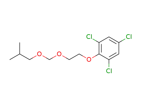 2.4.6-Trichlor-1-(2-isobutyloxymethoxy-ethoxy)-benzol