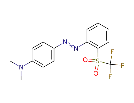 Molecular Structure of 17128-17-5 (4-Dimethylamino-2'-trifluormethansulfonyl-azobenzol)