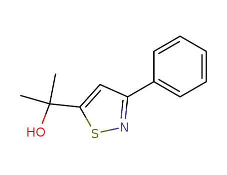 2-(3-phenyl-isothiazol-5-yl)-propan-2-ol