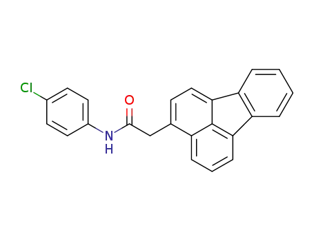 N-(4-Chloro-phenyl)-2-fluoranthen-3-yl-acetamide