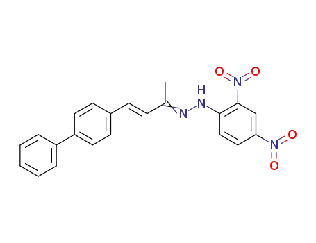 4<i>t</i>-biphenyl-4-yl-but-3-en-2-one-(2,4-dinitro-phenylhydrazone)