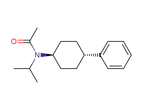 trans-N-Acetyl-N-isopropyl-4-phenyl-cyclohexylamin