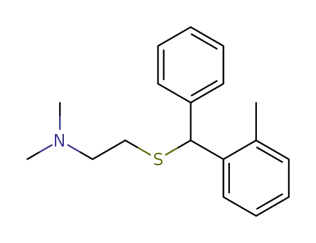 Dimethyl-[2-(phenyl-o-tolyl-methylsulfanyl)-ethyl]-amine