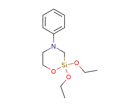 2,2-diethoxy-4-phenyl-[1,4,2]oxazasilinane