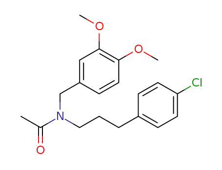 N-[3-(4-Chloro-phenyl)-propyl]-N-(3,4-dimethoxy-benzyl)-acetamide
