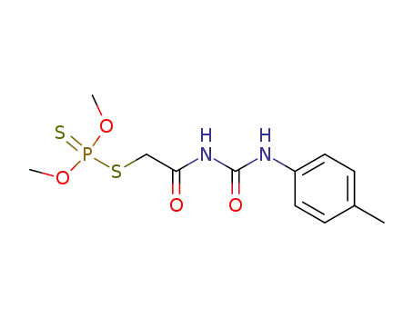 Dithiophosphorsaeure-<O,O-dimethyl-S-(N'-p-tolyl-ureido-carboxymethyl)-ester>