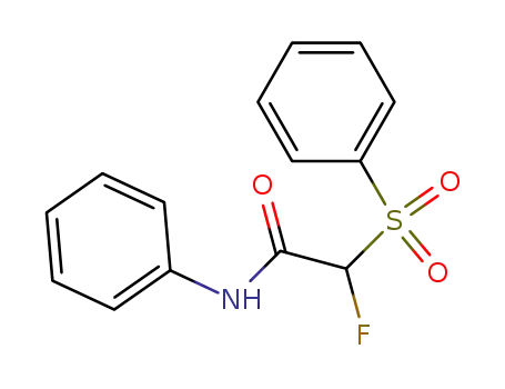 Fluor-phenylsulfonyl-essigsaeure-anilid